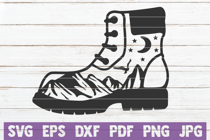 hiking-boot-svg-cut-file