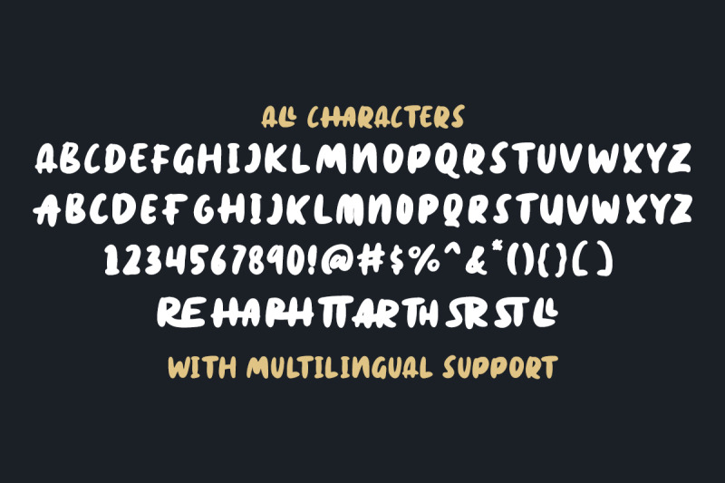 nightwish-chubby-display-font