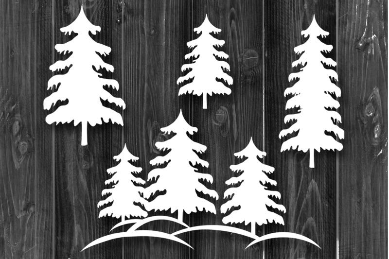 christmas-svg-pine-tree-clipart-design-decorative-elements-set-2