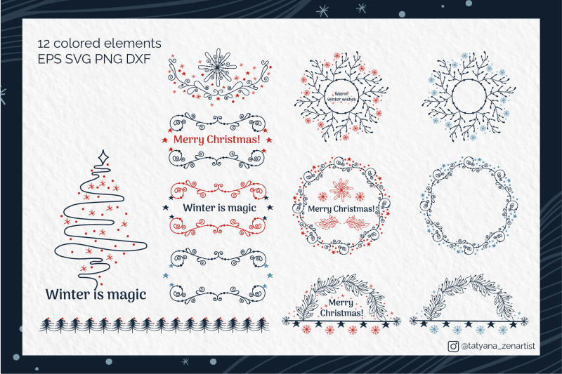 christmas-wreath-svg-bundle-winter-graphics-svg-vol-1