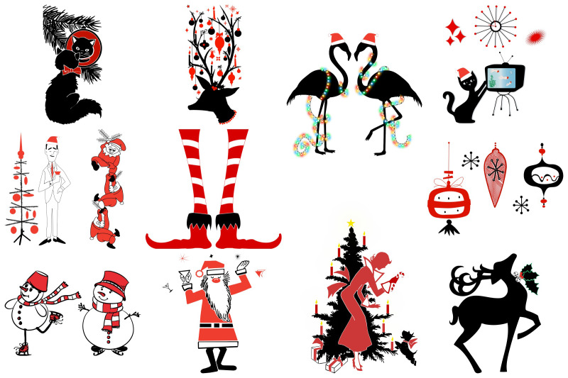christmas-retro-red-and-black-vector-ai-eps-png