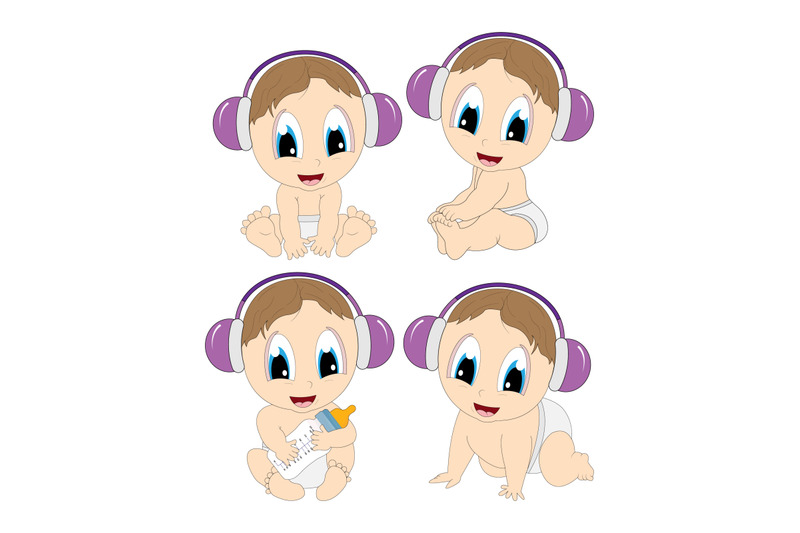 cute-baby-hear-music