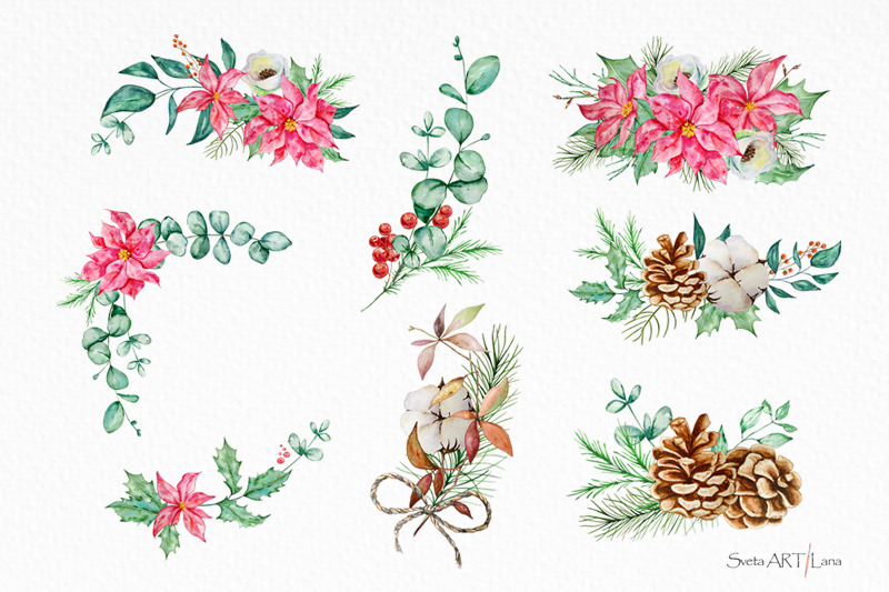 watercolor-christmas-greenery-clipart