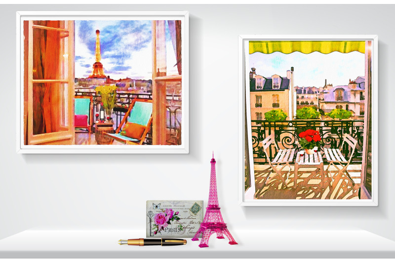 paris-room-with-a-view-watercolor-backgrounds