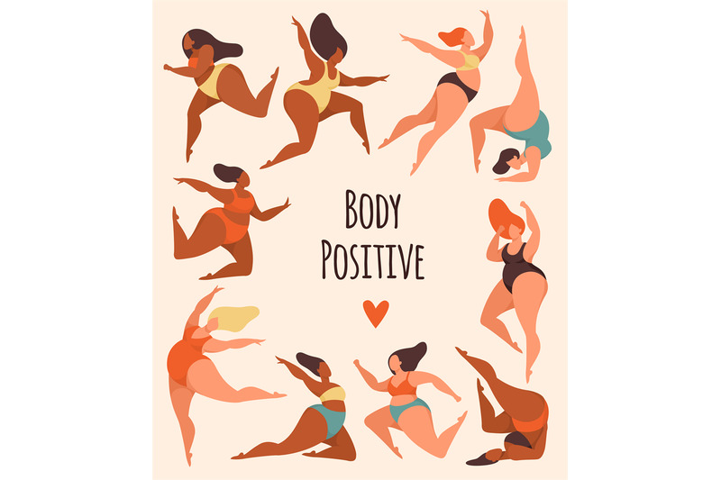 body-positive-happy-overweight-women-in-swimsuits-activity-poses-cha