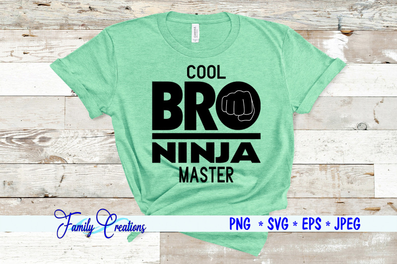 Cool Bro Ninja Master EPS Include