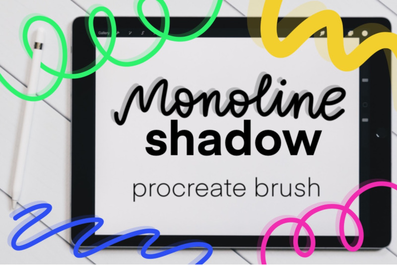 monoline-shadow-procreate-brush-for-creating-art-on-ipad