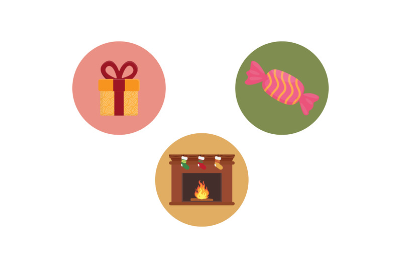 christmas-icon-gift-vector-bundle
