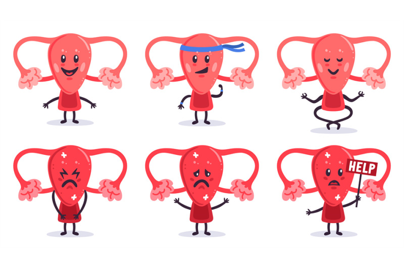 cute-uterus-characters-healthy-and-sick-women-uterus-organ-mascots-f