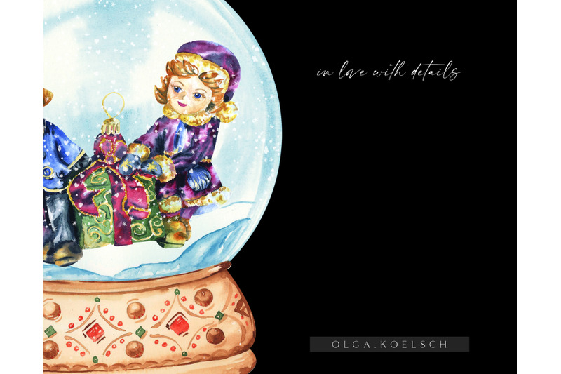 watercolor-christmas-snow-globe-clipart-vintage-christmas-diy-cards