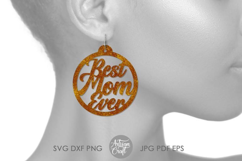 laser-cut-earrings-file-best-mom-ever-svg