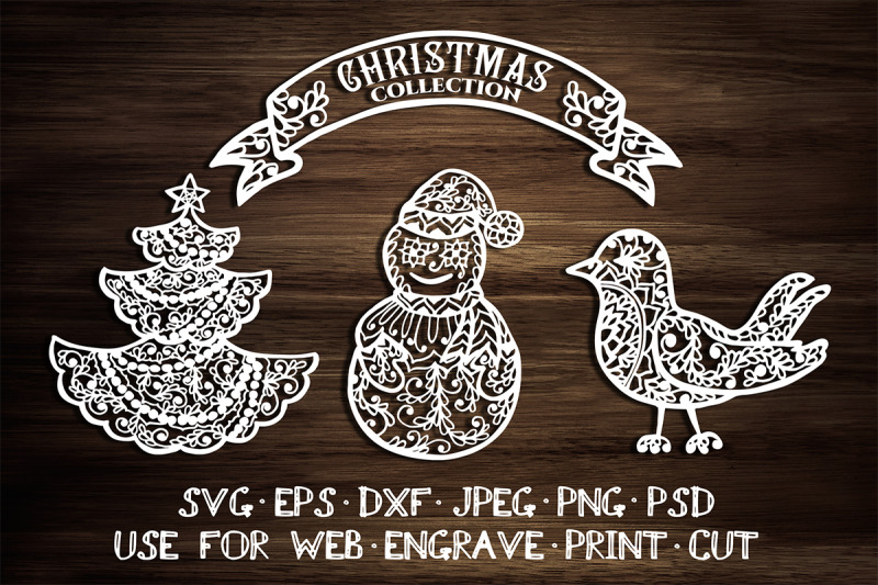 christmas-element-templates-svg-dxf-eps-psd-png-jpeg