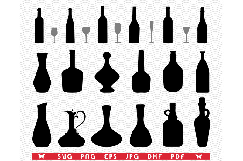svg-glasses-bottles-black-silhouettes-digital-clipart