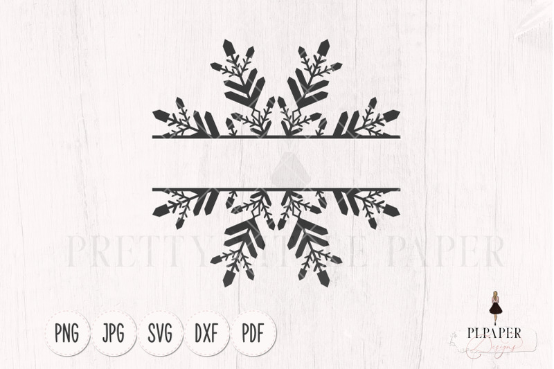snowflake-monogram-svg-snowflake-ornament-svg-split-snowflake-svg