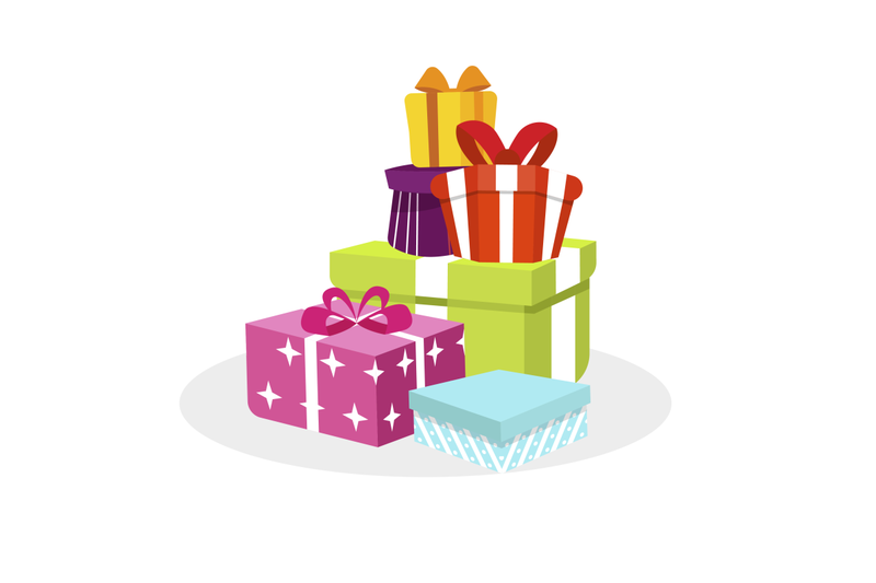 3d-isometric-pile-of-presents-to-xmas-and-new-year