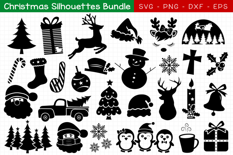 christmas-silhouettes-bundle