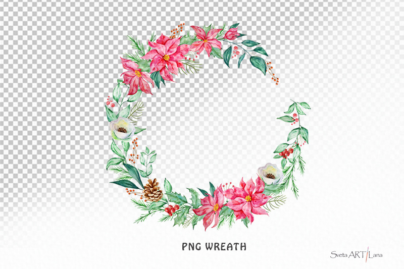 christmas-wreath-clipart-png