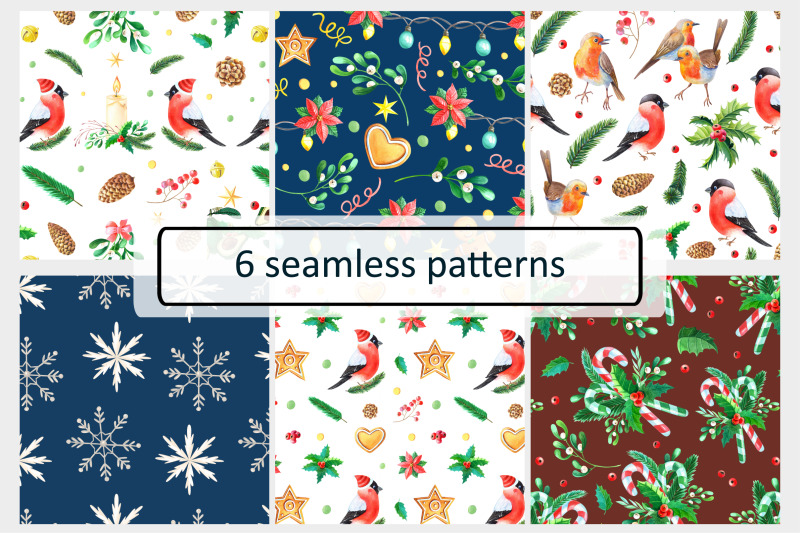 watercolor-christmas-patterns-2
