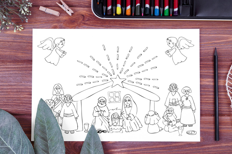 bible-christmas-coloring-for-kids