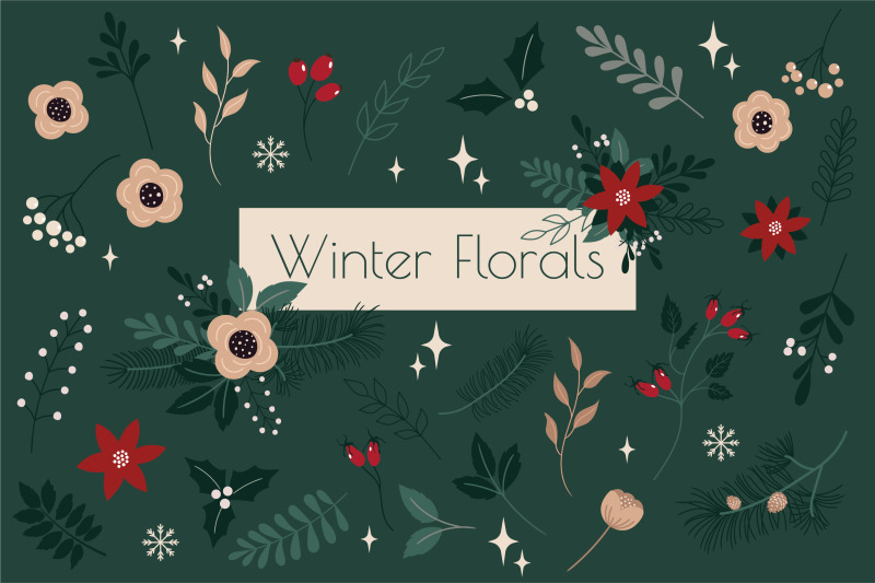 winter-botanical-set-floral-elements-leaves-and-branches