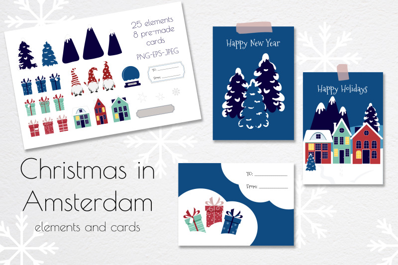 christmas-cards-set-pre-made-greeting-cards-and-christmas-elements