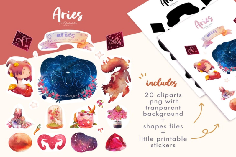 20-aries-zodiac-clipart-set-zodiac-stickers-astrology