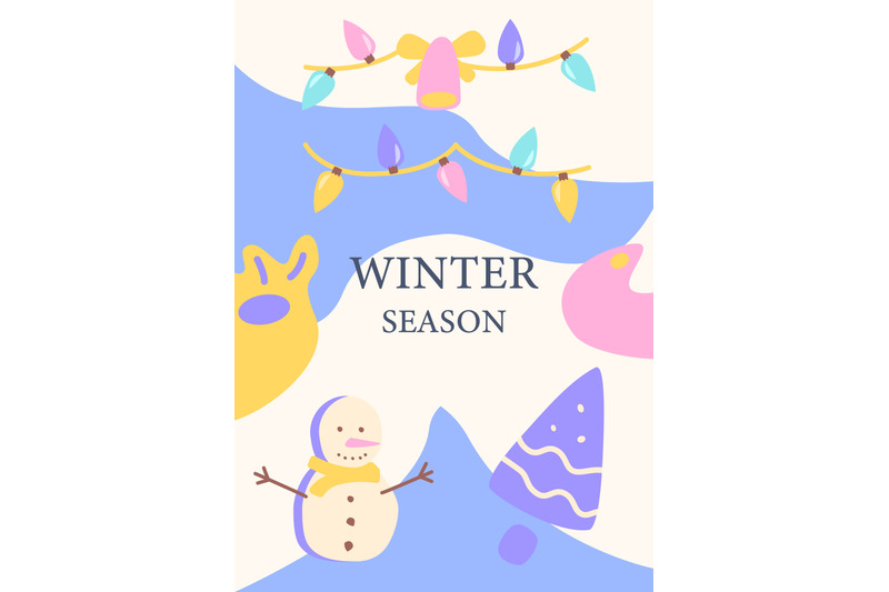 festive-winter-season-abstract-poster-template