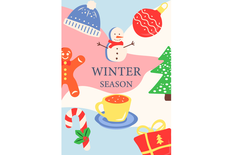 seasonal-winter-holiday-abstract-poster-template