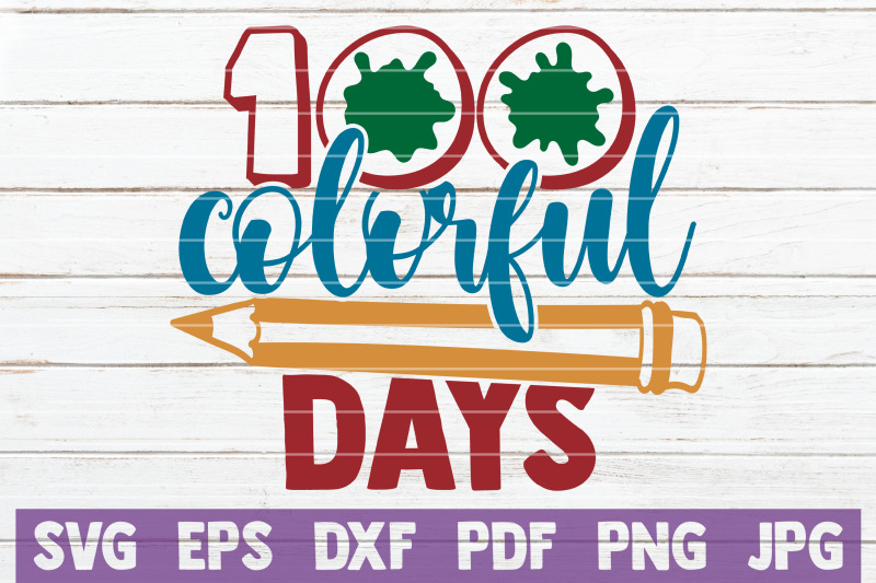 100-colorful-days-svg-cut-file