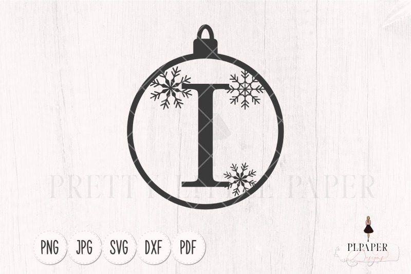 christmas-monogram-svg-ornament-svg-letter-i-svg-christmas-ball-svg