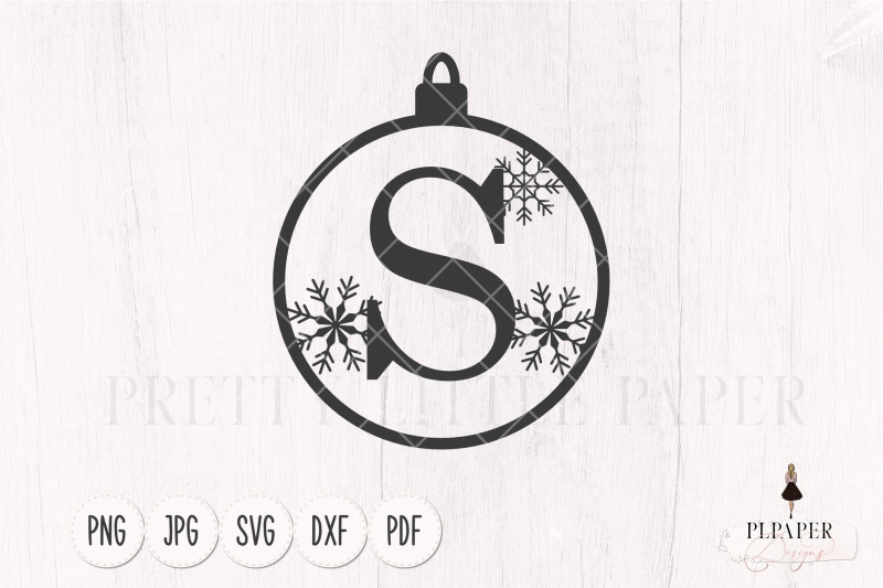 christmas-ball-svg-christmas-monogram-svg-ornament-svg-letter-s-svg