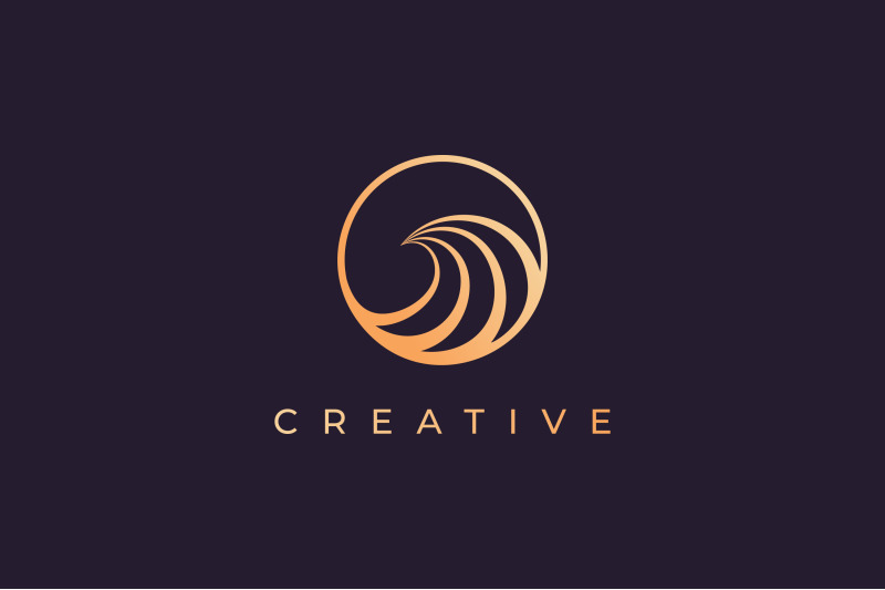 simple-ocean-wave-logo-with-luxury-style