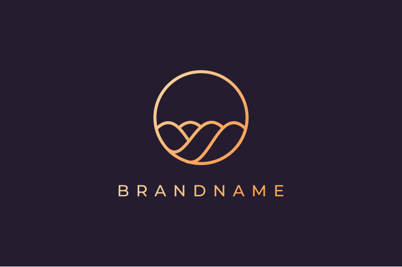 circle-ocean-wave-logo-in-a-luxury-style