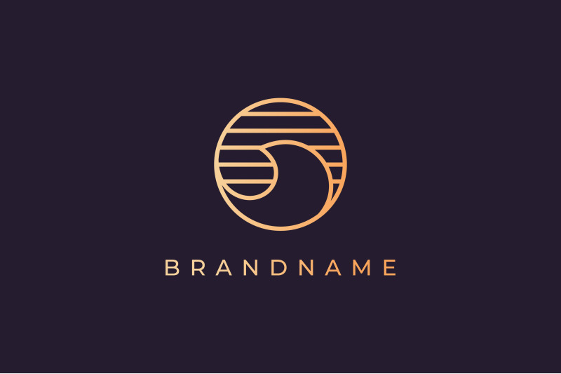 circle-ocean-wave-logo-in-a-luxury-style