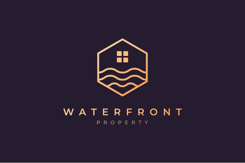 luxury-waterfront-real-estate-logo