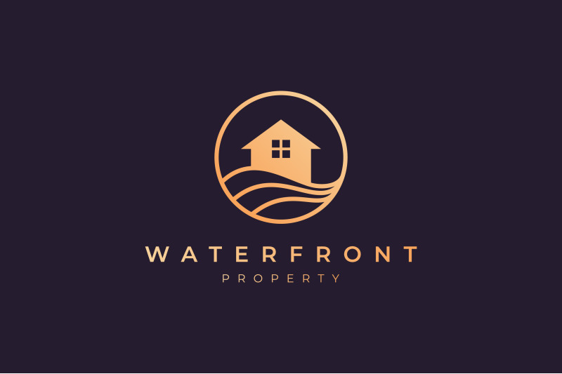 luxury-waterfront-real-estate-logo