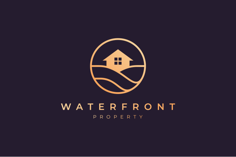 luxury-waterfront-property-logo