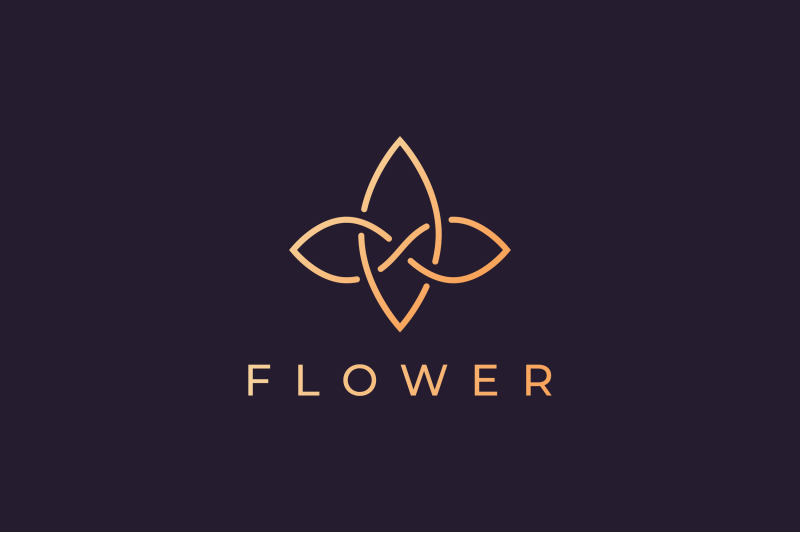 luxury-flower-logo-in-gold