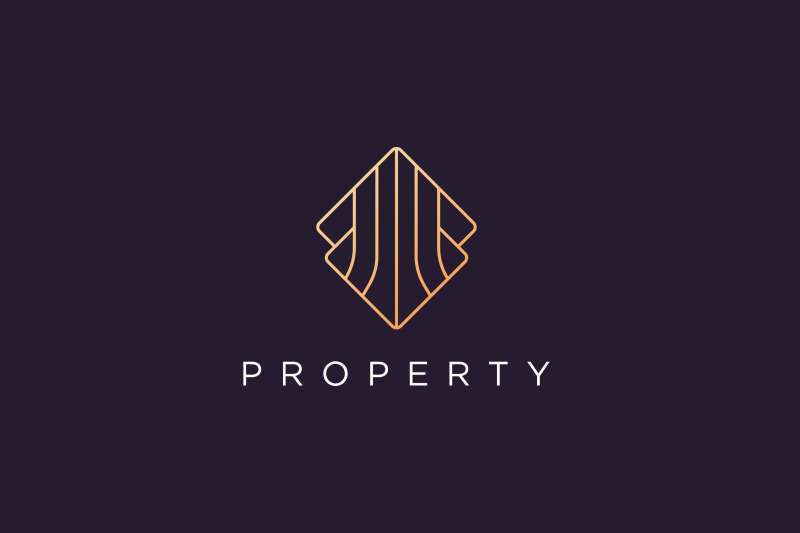 luxury-property-logo-with-modern-style