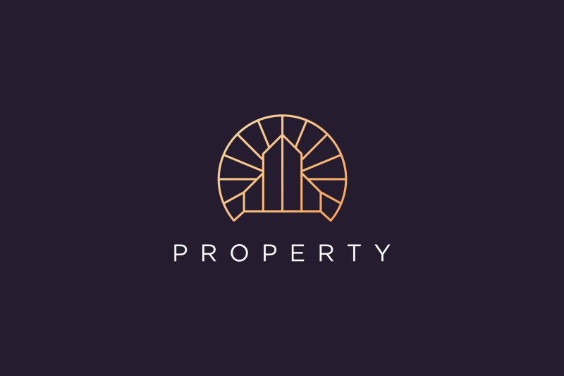 luxury-real-estate-logo-in-modern-style