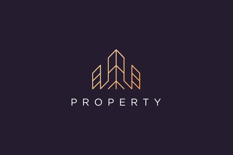 luxury-property-logo-with-modern-style