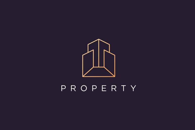 luxury-real-estate-logo-in-modern-style