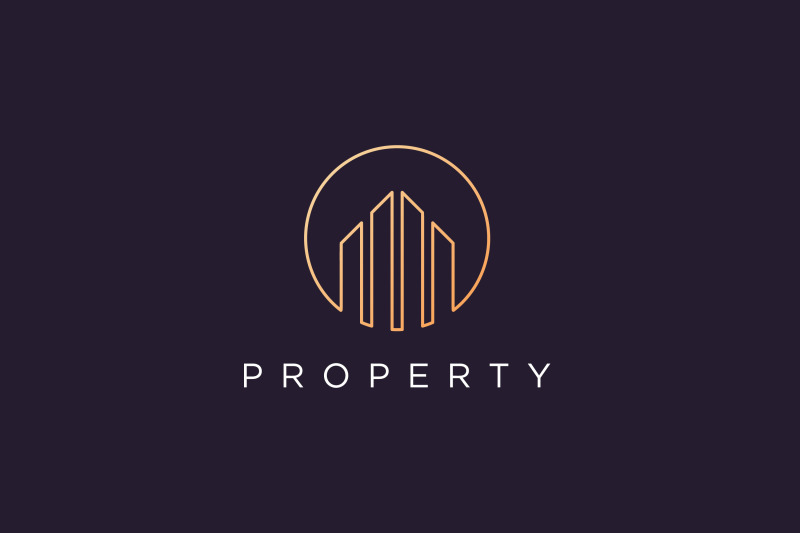 luxury-apartment-logo-in-modern-style