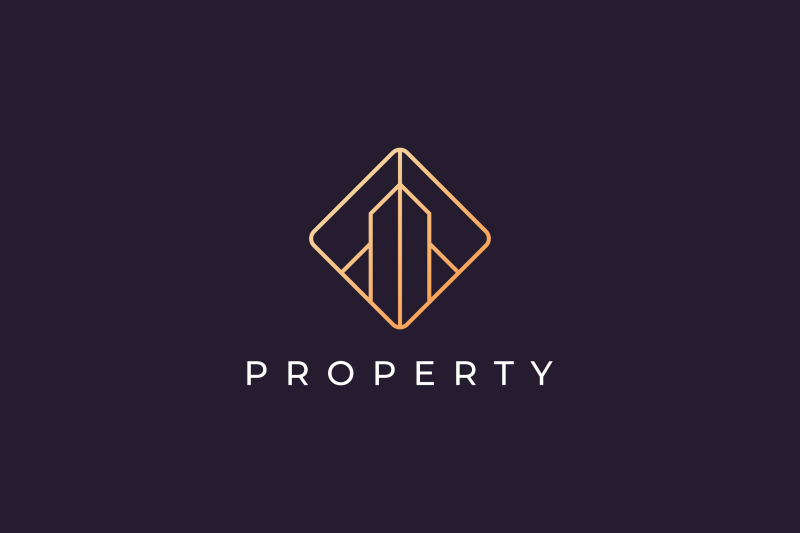 luxury-real-estate-logo-in-modern-style