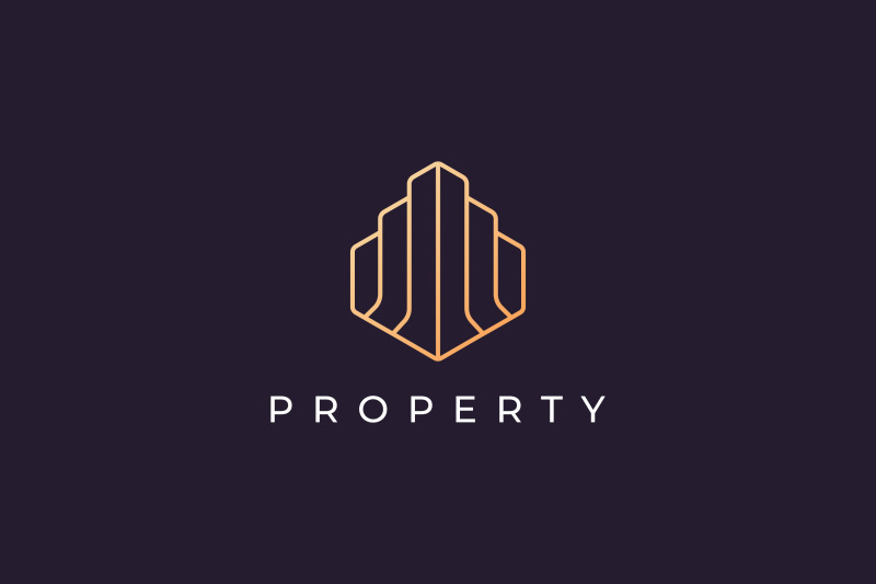 luxury-real-estate-logo-in-modern-style