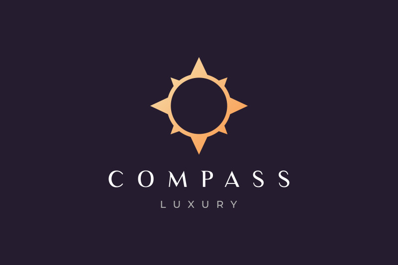 compass-logo-with-luxury-style