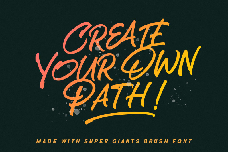 super-giants-brush-font