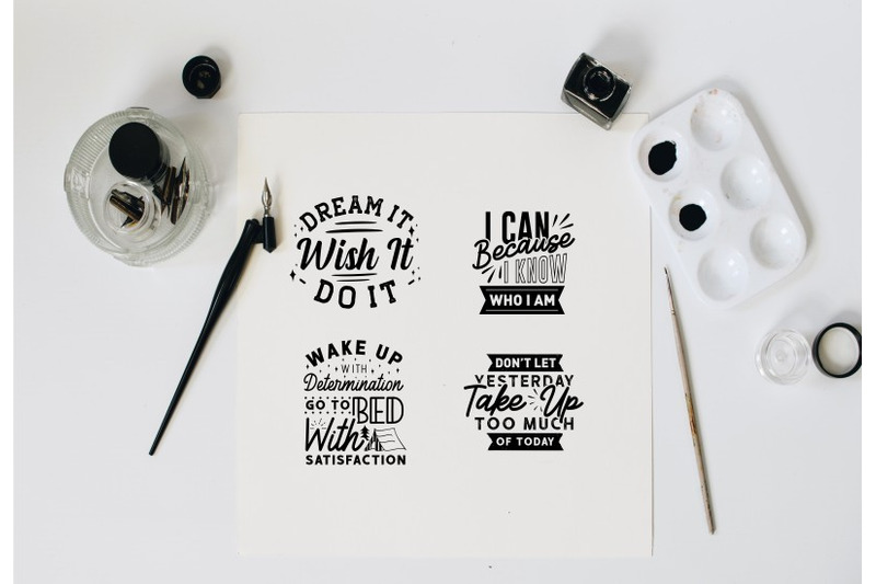 Download Motivational Quotes Svg Bundle Craft Designs Collection Cut File By Universtock Thehungryjpeg Com