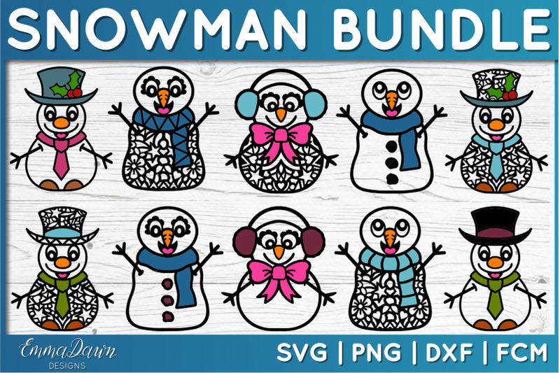 cute-snowman-svg-bundle