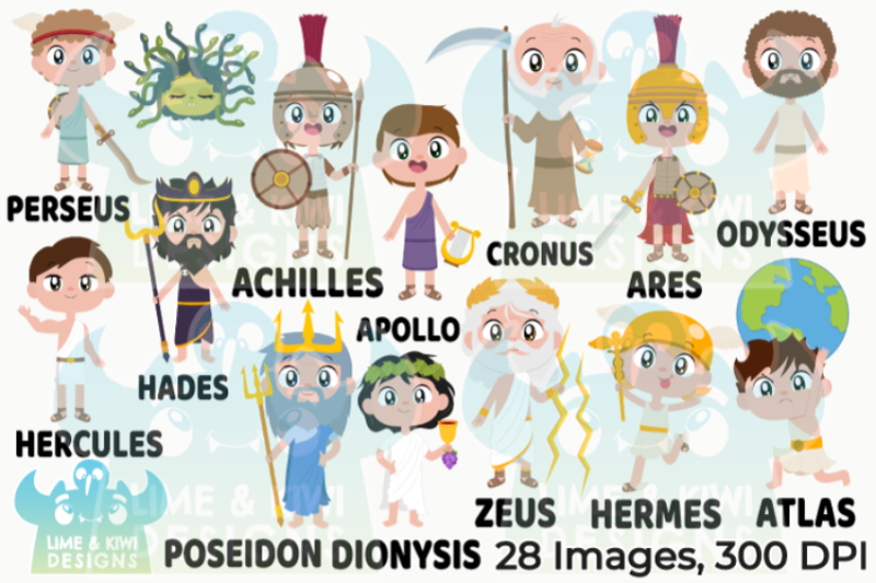 greek-mythology-characters-males-clipart-lime-and-kiwi-designs